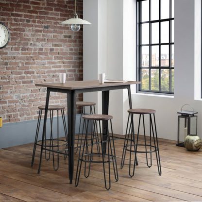 An Image of Return - Grafton 4 Seater Rectangular Bar Table