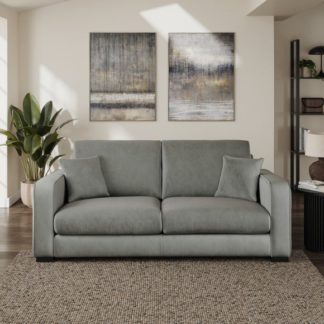 An Image of Carson Vintage Velvet 3 Seater Sofa