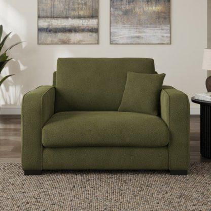 An Image of Carson Tonal Boucle Snuggle Chair