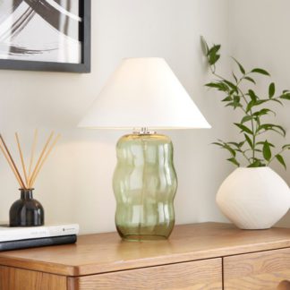 An Image of Phoebe Abstract Glass Table Lamp