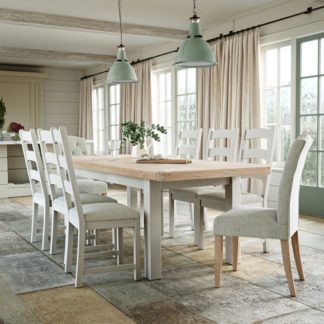 An Image of Salcombe 6-8 Seater Extendable Dining Table