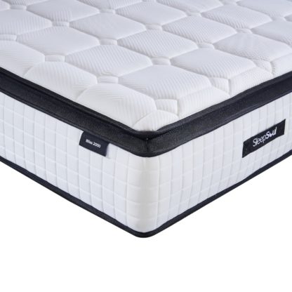 An Image of SleepSoul Bliss - Small Double - 2000 Pocket Spring Mattress - Foam/Fabric - Vacuum Packed - 4ft