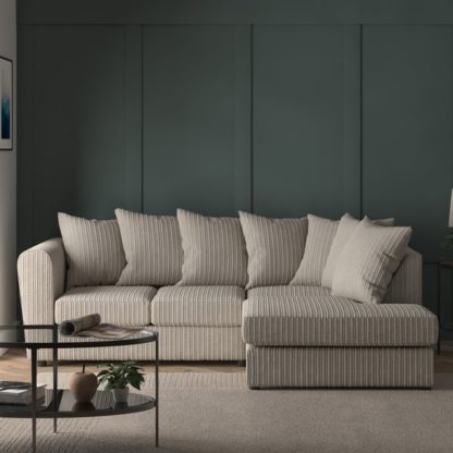 An Image of Blake Jumbo Cord Corner Sofa