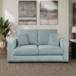 An Image of Carson Vintage Velvet 2 Seater Sofa