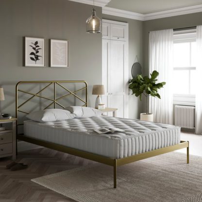 An Image of Lizzy Metal Bed Frame