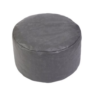 An Image of Kaikoo Faux Leather Footstool