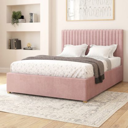 An Image of Grant Plush Velvet Adjustable Bed