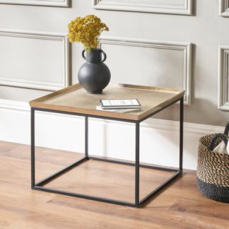 An Image of Franklin Coffee Table, Gold Cast