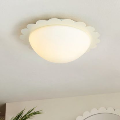 An Image of Remi Bathroom Flush Ceiling Light