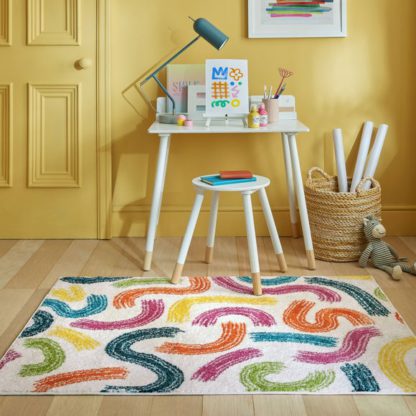 An Image of Doodle Abstract Rug