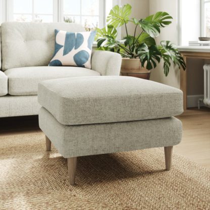 An Image of Sven Chunky Chenille Footstool