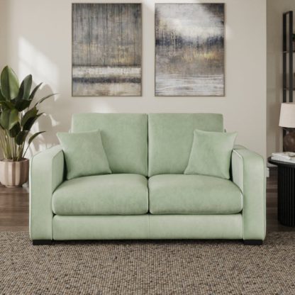 An Image of Carson Vintage Velvet 2 Seater Sofa