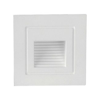 An Image of Set of 4 V-TAC 3W LED Square Step Lights