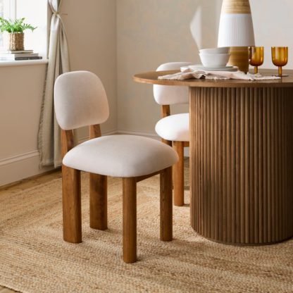 An Image of Adelita Dining Chair, Fabric