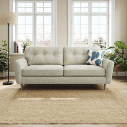 An Image of Sven Chunky Chenille 4 Seater Sofa