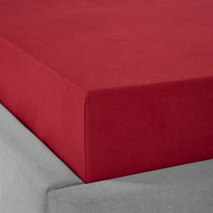 An Image of Dorma Premium Brushed Cotton Fitted Sheet