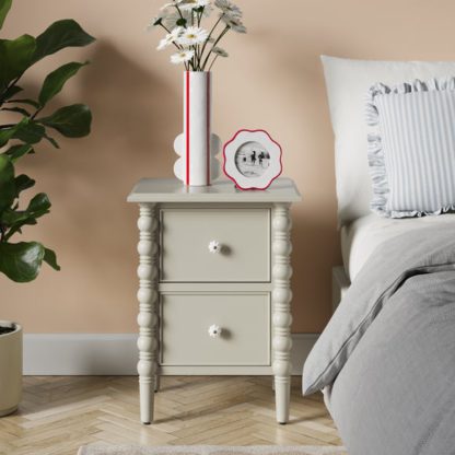 An Image of Pippin 2 Drawer Bedside Table