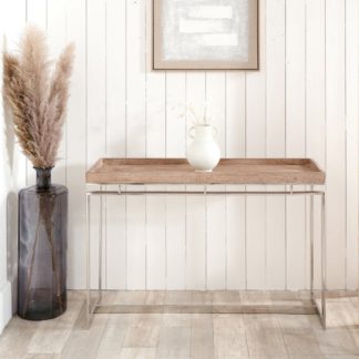 An Image of Evelyn Natural Antique Console Table