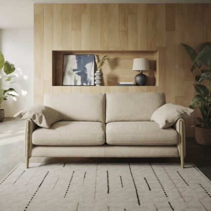 An Image of Hector Cosy Weave 4 Seater Sofa