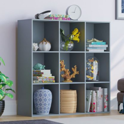 An Image of Vida Designs Durham 3x3 Cube Storage Unit