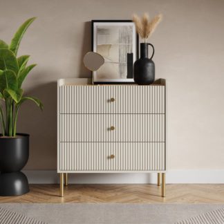 An Image of Georgi 3 Drawer Chest, Natural