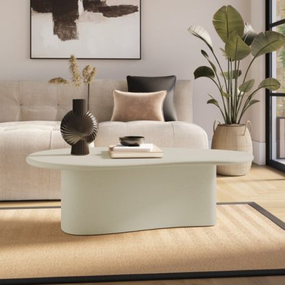 An Image of Rana Concrete Coffee Table