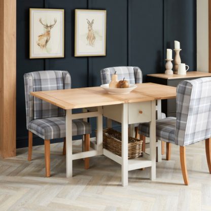 An Image of Clifford 2-4 Seater Drop Leaf Dining Table