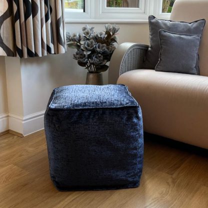 An Image of Daro Alex Cube Pouffe