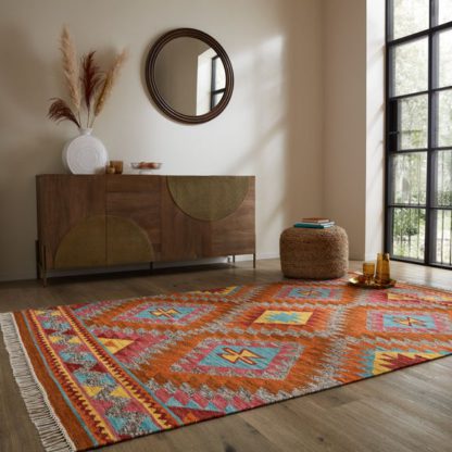 An Image of Roshni Kilim Wool Rug