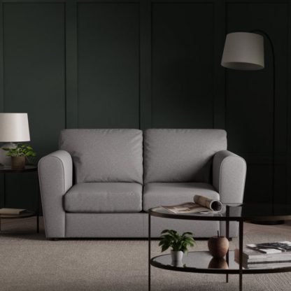 An Image of Blake Soft Texture Fabric 2 Seater Sofa