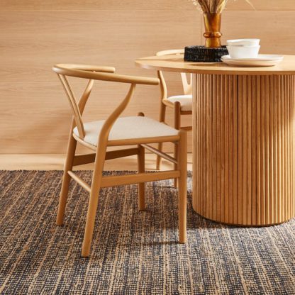 An Image of Lara Dining Chair, Boucle