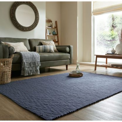 An Image of Chunky Wool Weave Rug