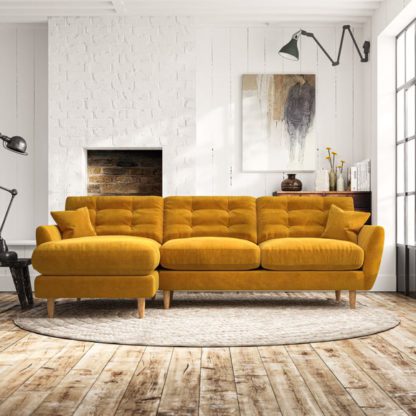 An Image of Anders 4 Seater Corner Chaise Sofa