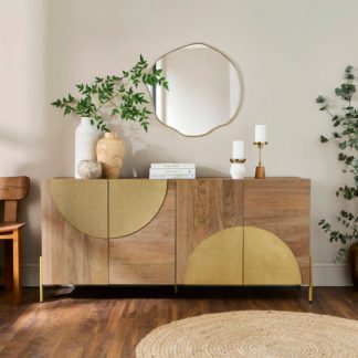 An Image of Zaneta Extra Wide Sideboard, Mango Wood