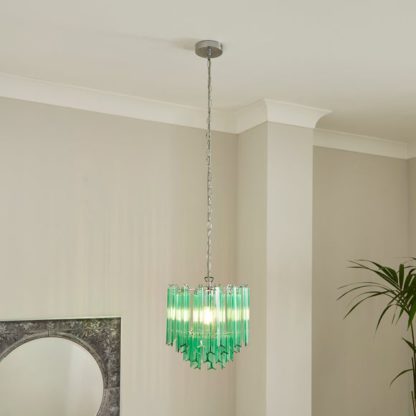 An Image of Esme Modern Adjustable Chandelier