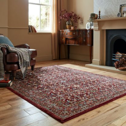 An Image of Sandford Vintage Patterned Rug