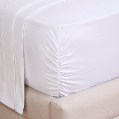 An Image of Dorma Cotton Sateen 800 Thread Count Fitted Sheet