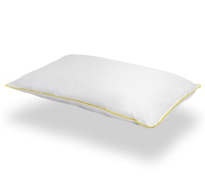 An Image of Set of 2 Foamex Shredded Foam Pillows - White - Fabric