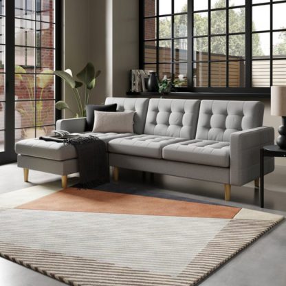 An Image of Harlow Corner Storage Sofa Bed