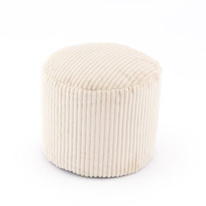 An Image of Jumbo Cord Pouffe