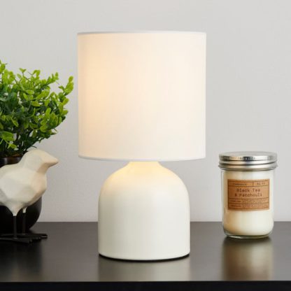 An Image of Hera Ceramic Table Lamp