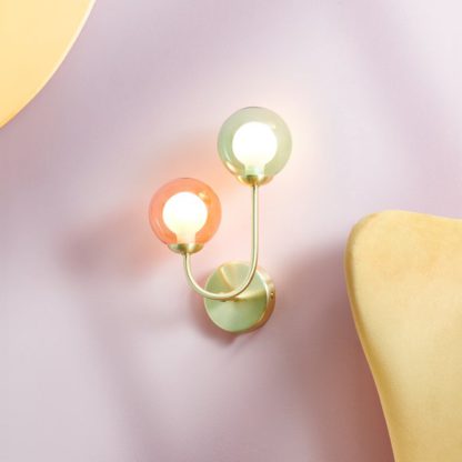 An Image of Eliza 2 Light Wall Light