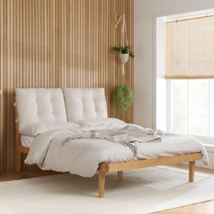 An Image of Ander Bed Frame, Oak Oak