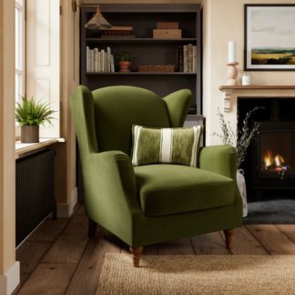 An Image of Charnwood Velvet Armchair