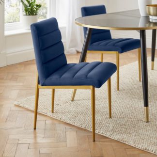 An Image of Maddison Dining Chair, Velvet