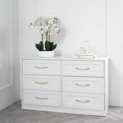 An Image of Austen 6 Drawer Chest, White