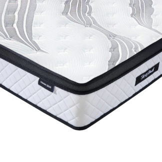 An Image of SleepSoul Heaven - Super King Size - 3000 Pocket Spring Mattress - Foam/Fabric - Vacuum Packed - 6ft