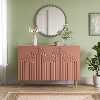 An Image of Nancie Large Sideboard Clay (Red)