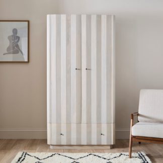 An Image of Willa Double Wardrobe, Mango Wood