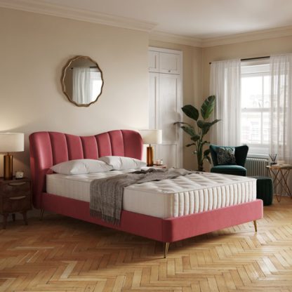 An Image of Starla Velvet Bed